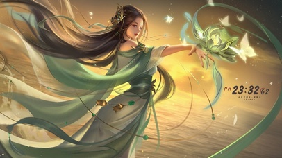 4K唯美古风美女