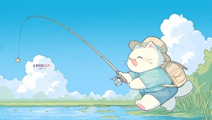 垂钓小能手