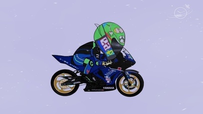 骑上我心爱的小摩托