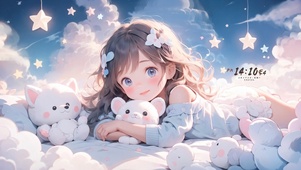 晚安小女孩