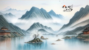 青山云海樱花树