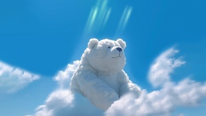 4K云朵熊可爱壁纸