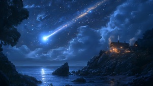海边流星之夜