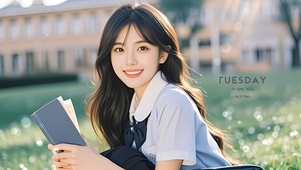 清纯甜美制服学姐