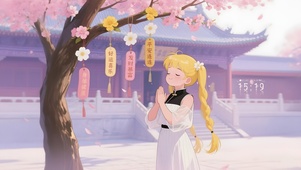 许愿的女孩