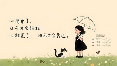 心简单 日子才轻松