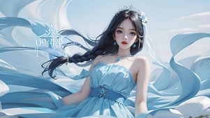 舞动的美女