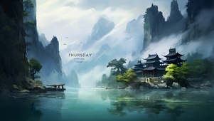 青衫烟雨客
