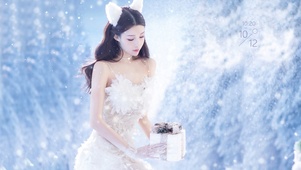 洁白雪女郎~【唯美清新版】