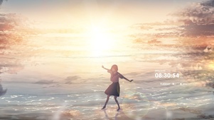 大海边的女孩