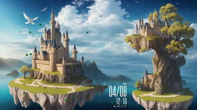 4k 浮动岛屿230408