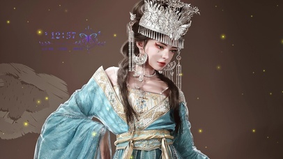 4k 民族风 3D 美女