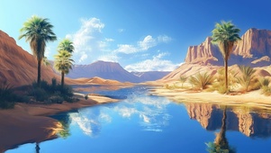 沙漠绿洲