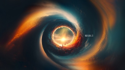 4k治愈 日暮云海