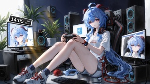 游戏少女甘雨