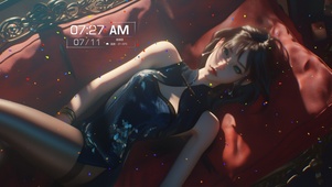 同一朵夜晚盛开的花朵