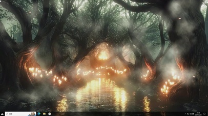 梦幻AI密林-桌面主题