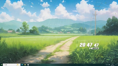 护眼树木桌面主题