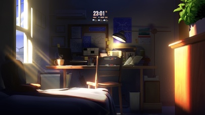 唯美治愈阳光卧室