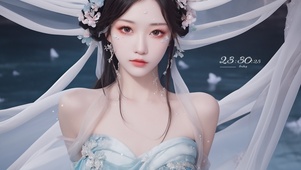 4K绝美古风女神