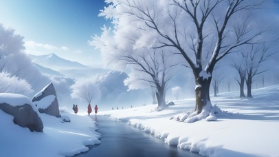 雪落行人愁