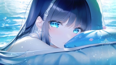 唯美二次元少女