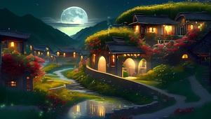 唯美月色
