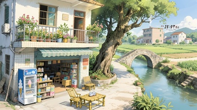 童年乡村小卖部