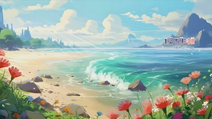 美丽海滩