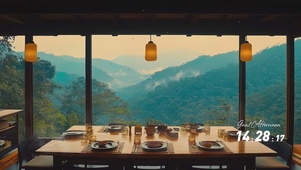 云雾山景
