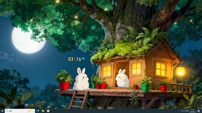 静谧的森林树屋