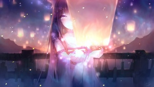灯笼少女