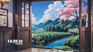 窗外景色