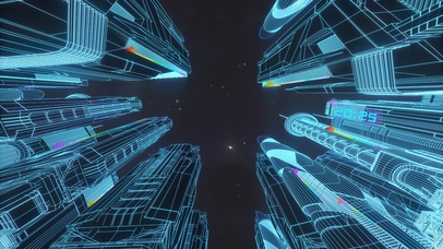 4K未来城市场景