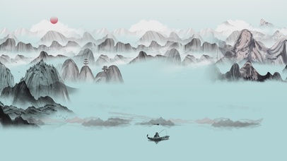 中国风水墨山水