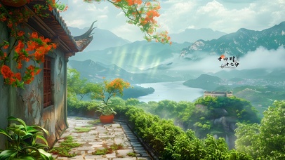 云雾山中小屋