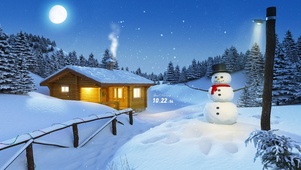 6K 超清治愈 【雪人】