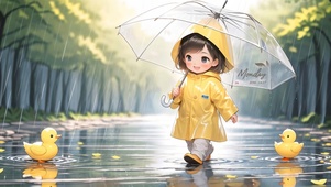 赶鸭子