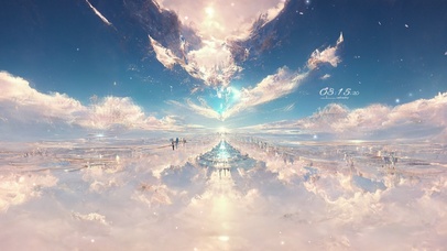 4k 治愈唯美梦幻仙境樱花