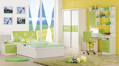 清新简约房间桌面