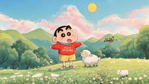 小新去春游