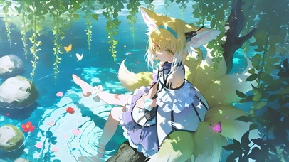 林中水池少女-铃兰