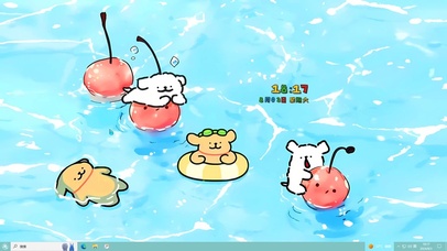 清凉夏日泳池