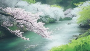 春风拂面