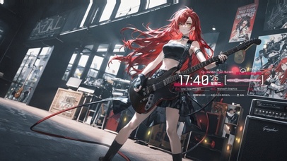 超酷的吉他女孩