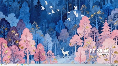 森林之鹿桌面主题