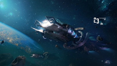 4K科幻宇宙飞船