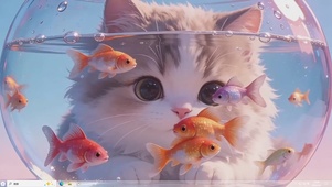 猫咪小金鱼