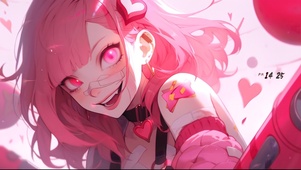 4K可爱顽皮姐姐