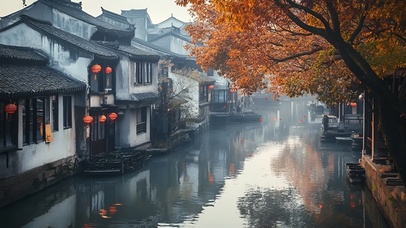水乡秋韵